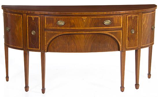 Hepplewhite style inlaid mahogany 1376d5