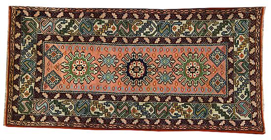 Semi-Antique Russian Kazak carpet
