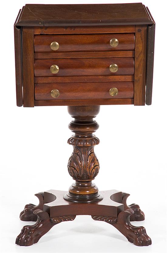 American Classical carved mahogany 137711