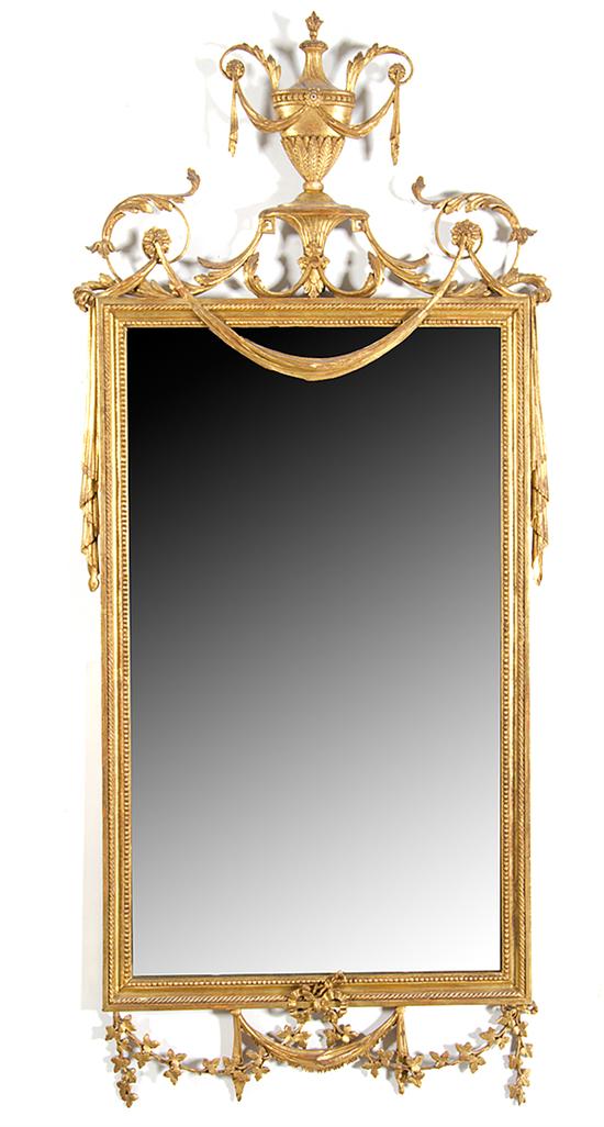 Adam style giltwood mirror early 13772f