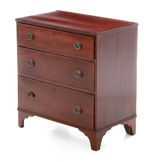 George III style diminutive mahogany 1378d8