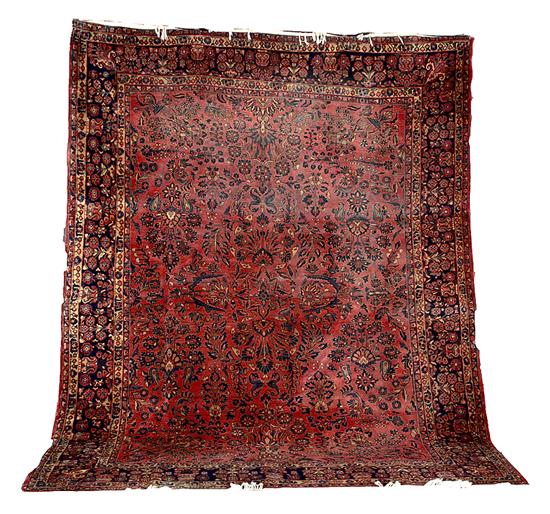 Persian Sarouk carpet 8'8'' x 11'8''