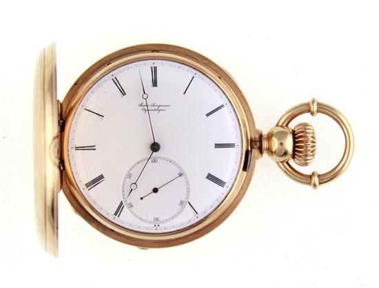 Jules Jurgensen gold pocket watch Danish