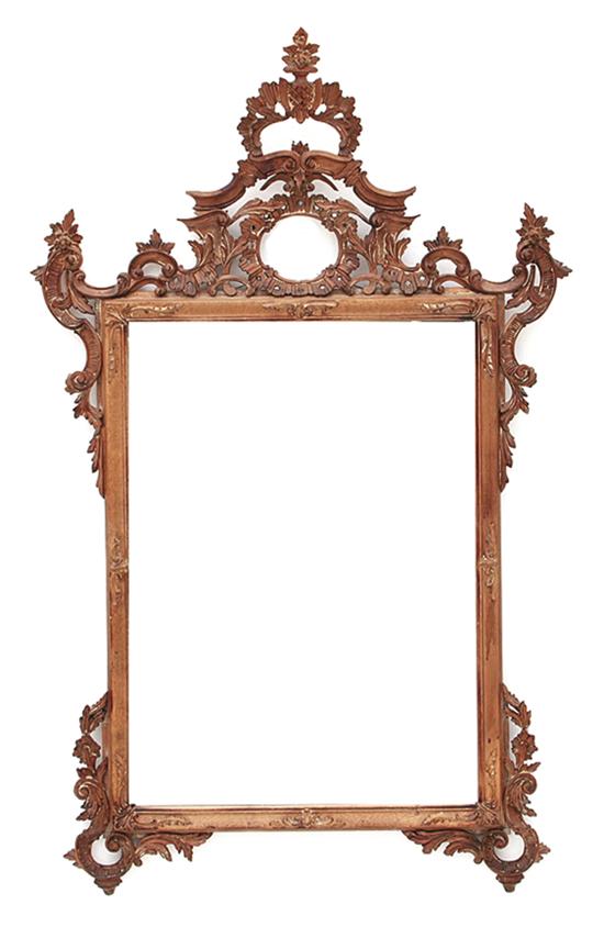 Chippendale style carved walnut 13793d