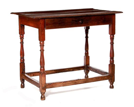 William Mary walnut tavern table 137962