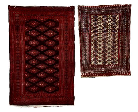 Bokara carpets 7'11'' x 5'2'' and