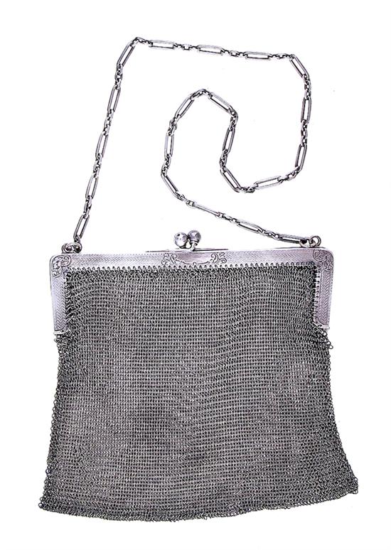 American sterling mesh purse late 137a26