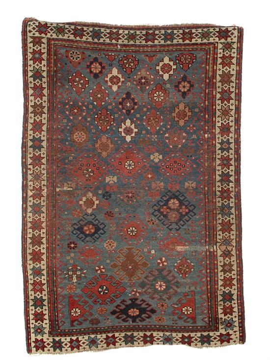 Antique Russian Caucasion carpet 137a30