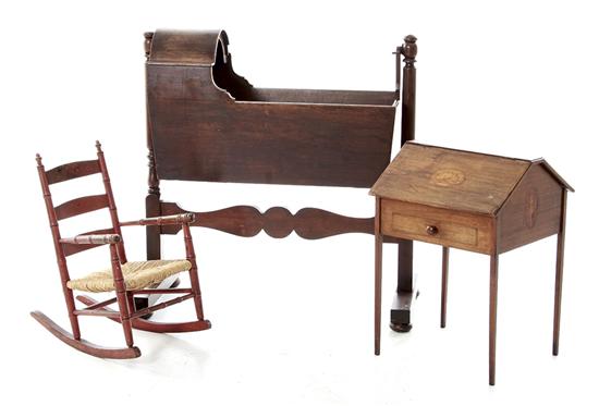 English mahogany children's furniture