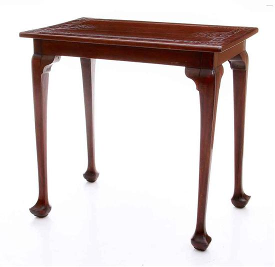 Georgian style carved mahogany