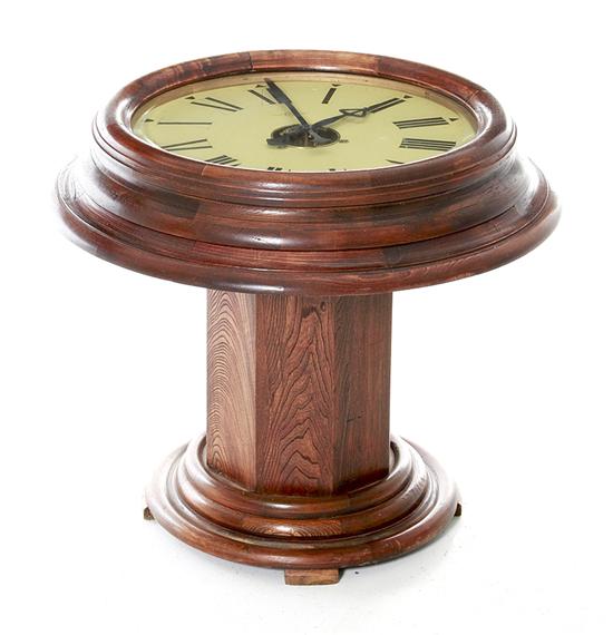 Japanese hardwood table clock first