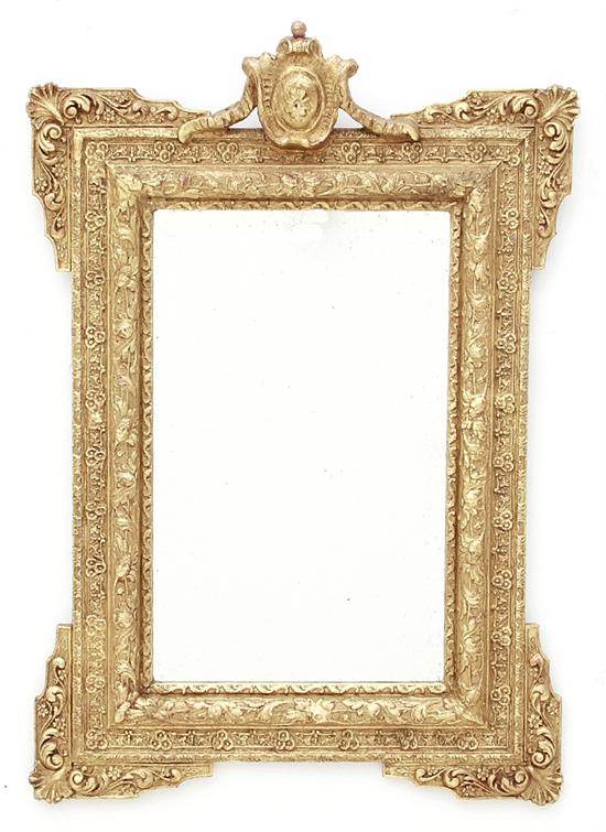 Victorian giltwood mirror late 137ada