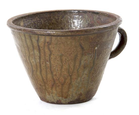 Southern stoneware clabber bowl 137add
