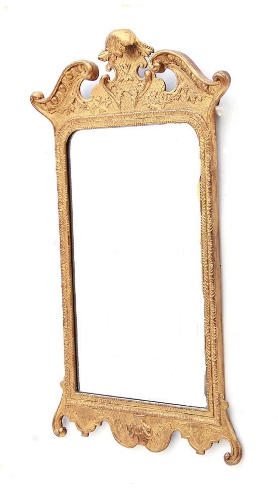 Chippendale style giltwood mirror 137ad9