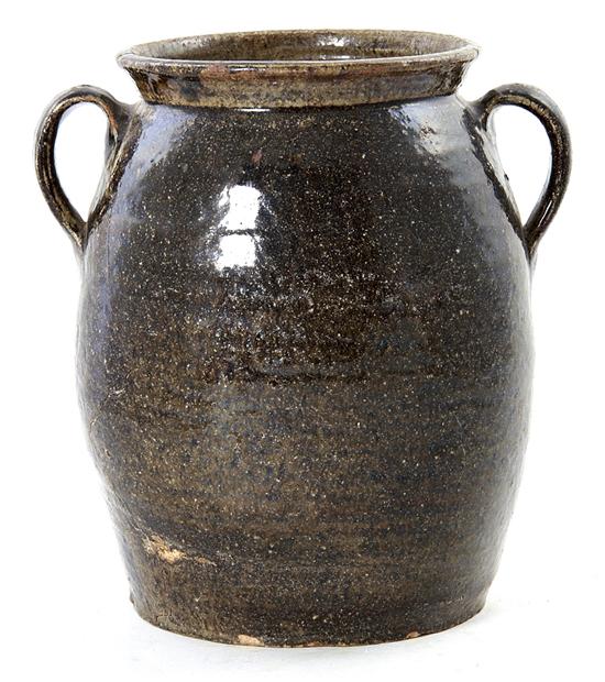 Southern stoneware storage jar 137ae5