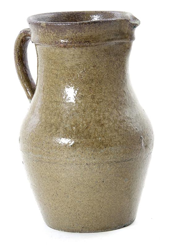 Southern stoneware pitcher W F  137ae0