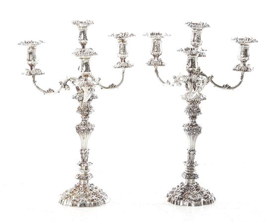 Pair Edwardian sterling candleholders 137b07