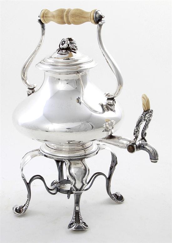 Austrian silver hot water kettle