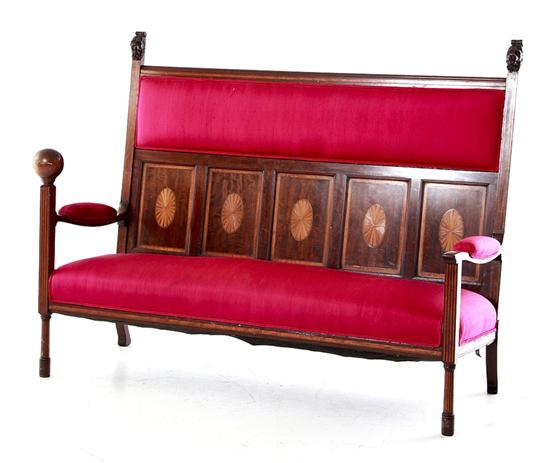 Aesthetic Movement inlaid mahogany 137b84