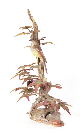 Boehm porcelain Crested Flycatcher 137b80