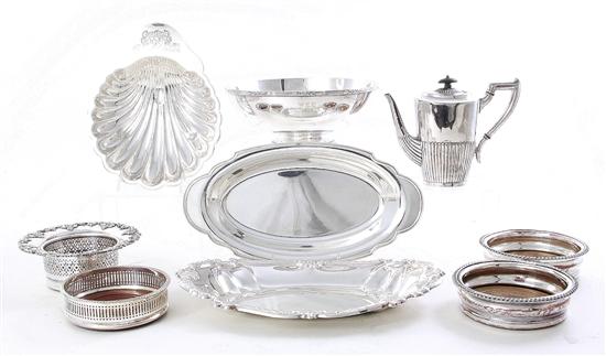 Collection of silverplate table 137bad