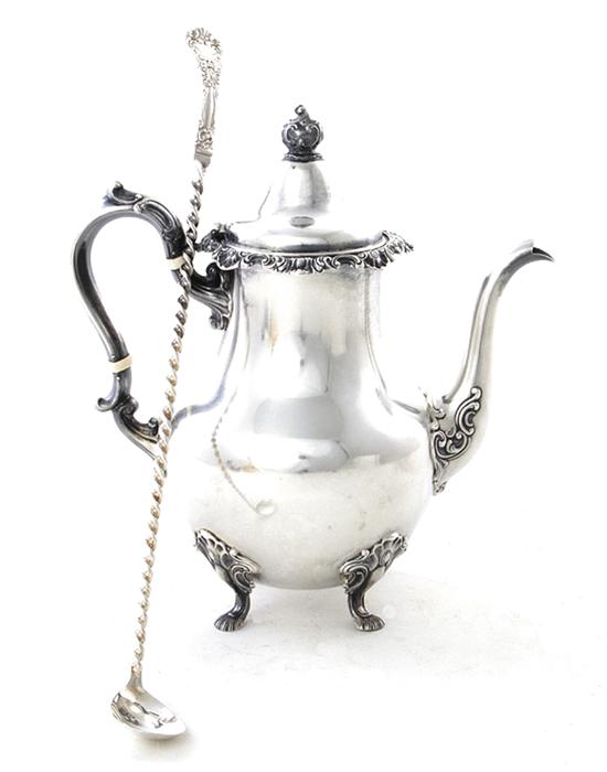 American sterling coffeepot and 137bb6
