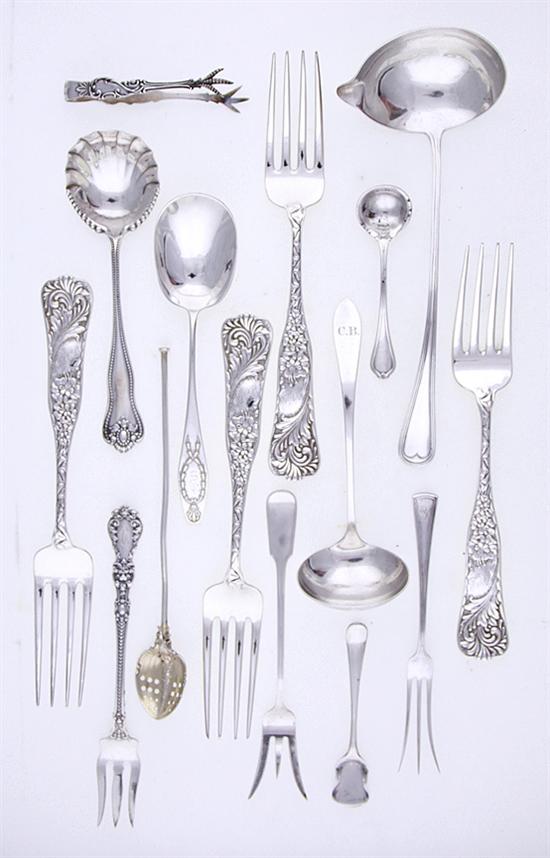 American sterling flatware and 137bcd