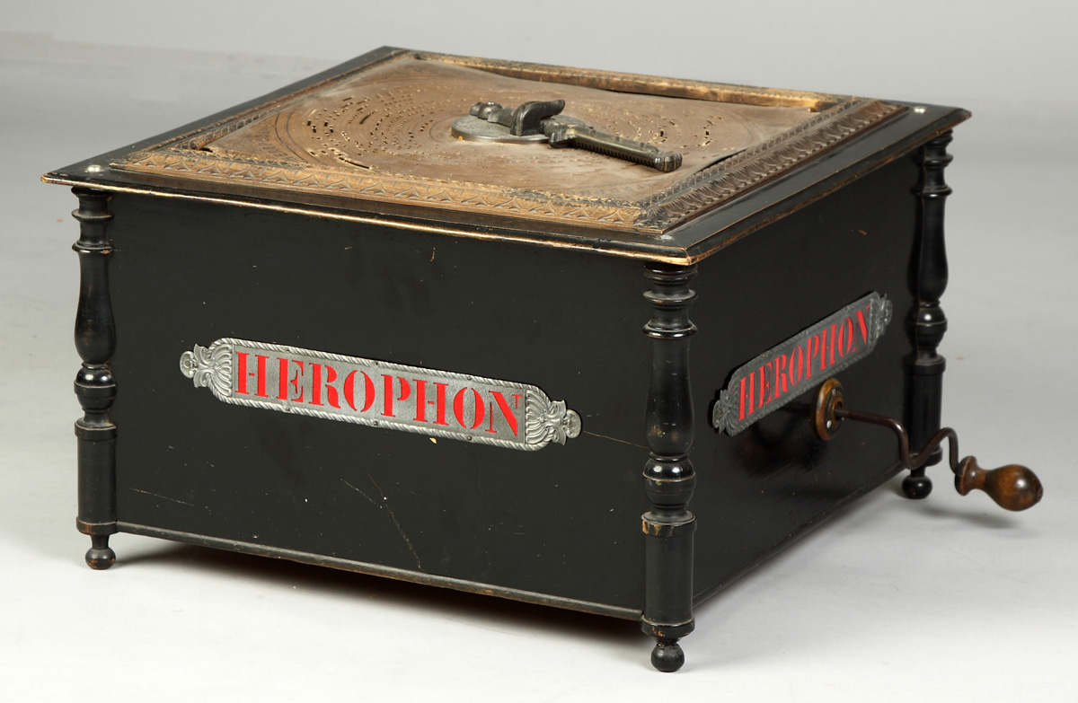 Herophon Disc Roller Organ Black 137be9
