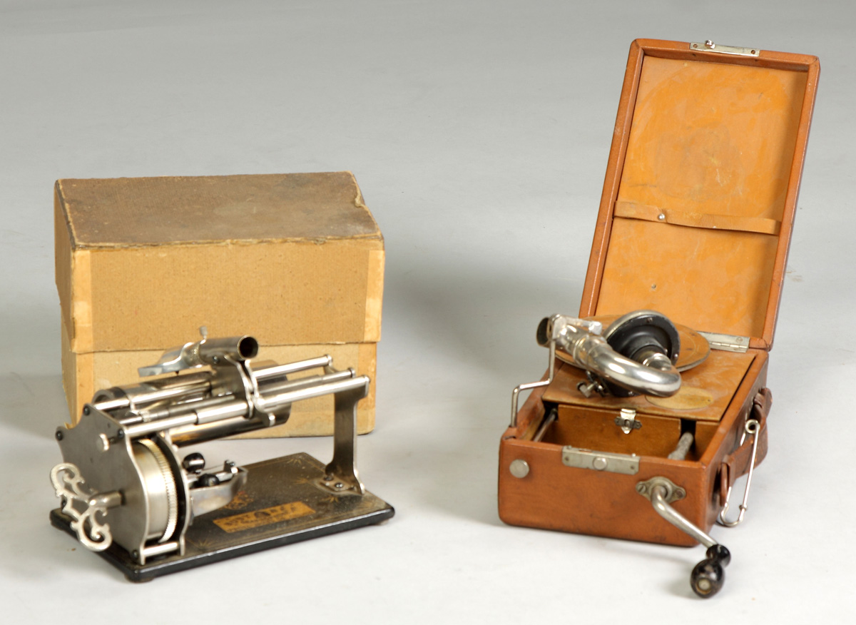 Swiss ''Pocket'' Phonograph ''Mignonphone''Condition: