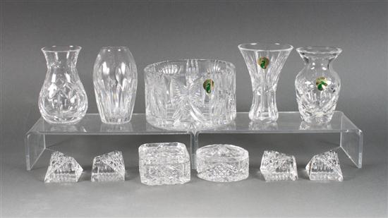 11 assorted Waterford crystal articles 137cda