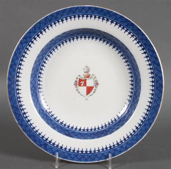Chinese Export armorial porcelain 137d15