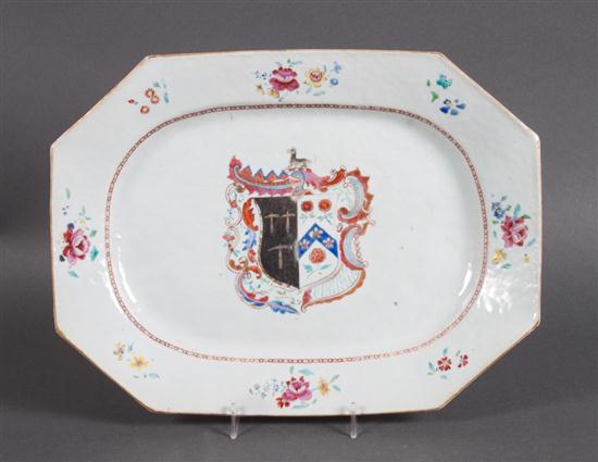Chinese Export Famille Rose armorial