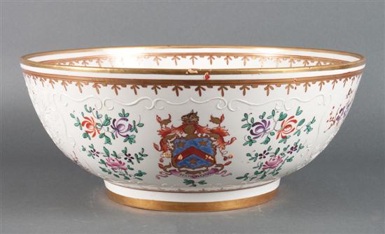 Samson porcelain punch bowl in