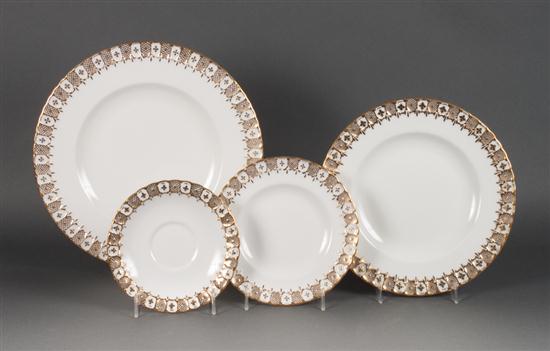 Royal Crown Derby china 64-piece