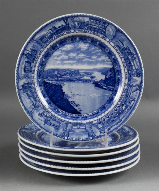 Six Baltimore & Ohio Railroad china