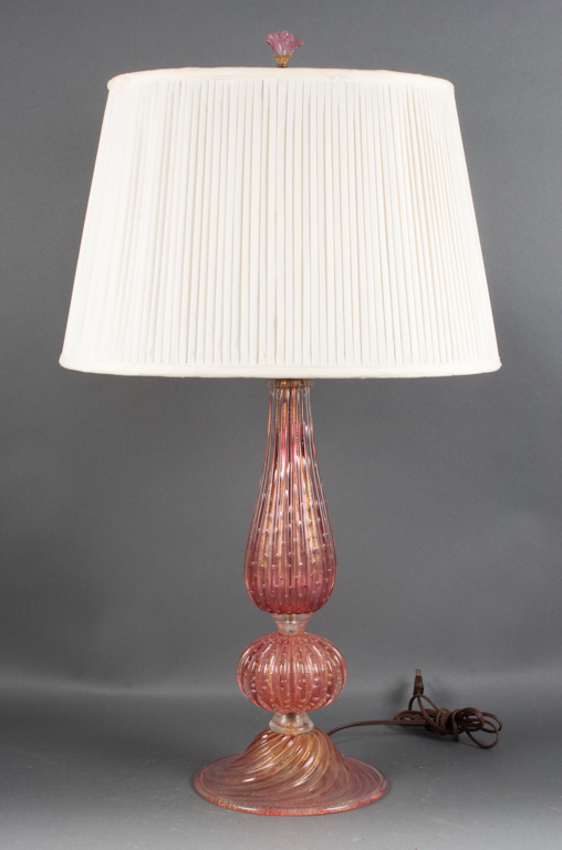 Murano glass lamp 20th century  137dd3