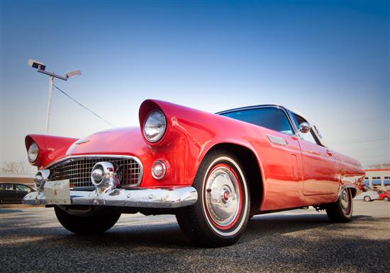1956 Ford Thunderbird with Continental 137de1