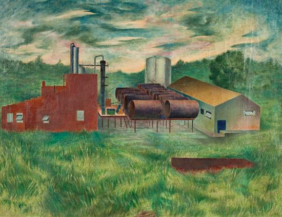 American School 20th century Landscape