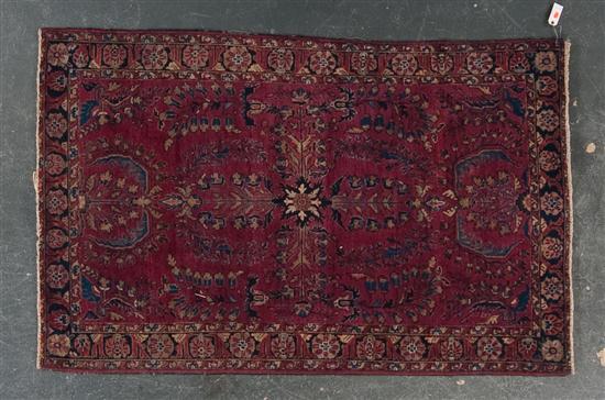 Antique Sarouk rug Persia circa