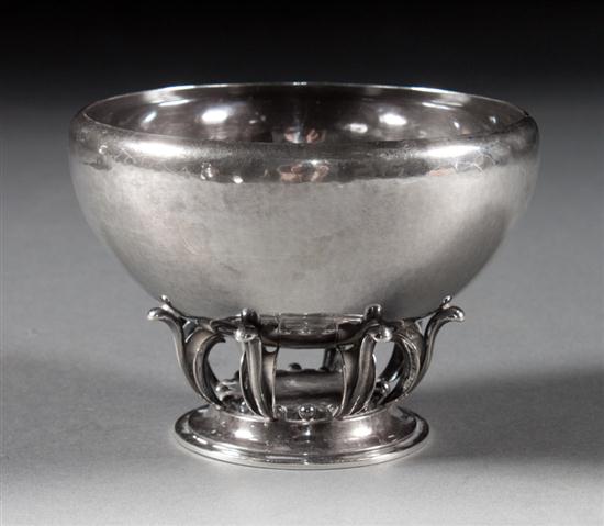 Danish sterling silver pedestal 13801b