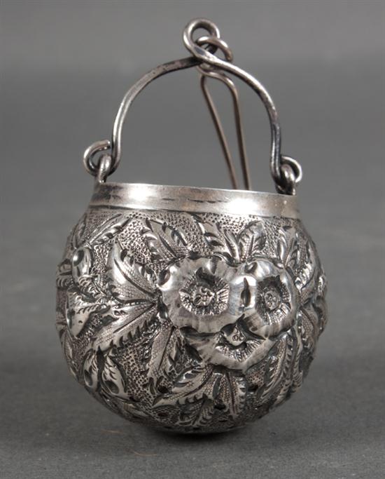 American repousse sterling silver