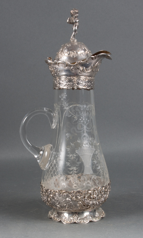German rococo style silver mounted 138047
