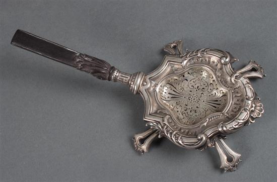 German rococo style chased silver