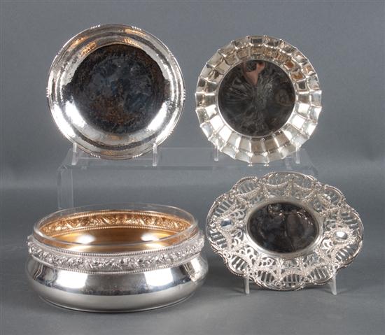 Four German silver table articles 138095