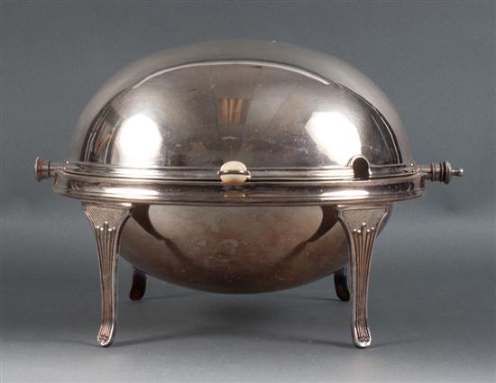 English Sheffield silver-plated gladstone