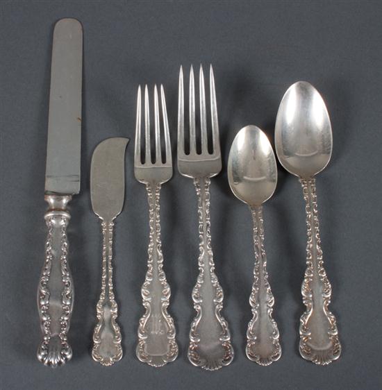 American sterling silver 49-piece