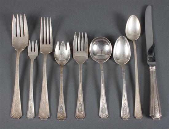 Partial set of American sterling 1380bb