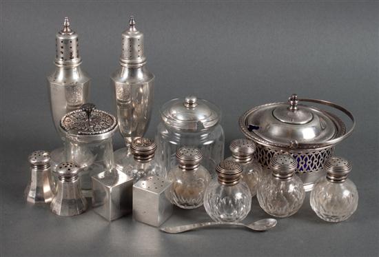 Six pairs of American sterling 1380de