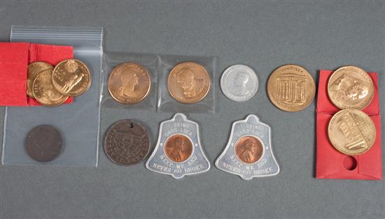 Virginia copper half penny 1773 1380f3