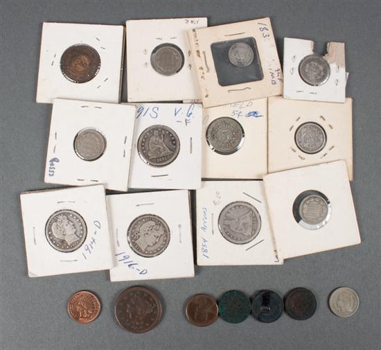 Assortment of United States small 1380f7